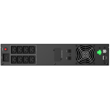 PowerWalker VI 3000 RLE - UPS (rack-mountable) - AC 230 V - 1800 Watt - 3000 VA - 7.2 Ah - RS-232, USB - output connectors: 8 - 2