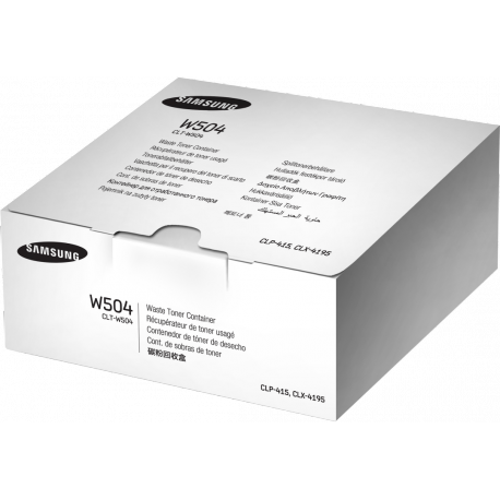 Samsung CLT-W504 - Waste toner collector - for CLP-415N, 415NW; CLX-4195FN, 4195FW, 4195N; Xpress C1810W, C1860FW - 0