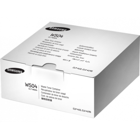 Samsung CLT-W504 - Waste toner collector - for CLP-415N, 415NW; CLX-4195FN, 4195FW, 4195N; Xpress C1810W, C1860FW - 1