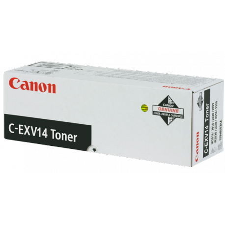 Canon C-EXV 14 - Black - original - toner cartridge - for imageRUNNER 2016, 2018, 2020, 2022, 2025, 2030, 2318, 2420, 2422 - 1