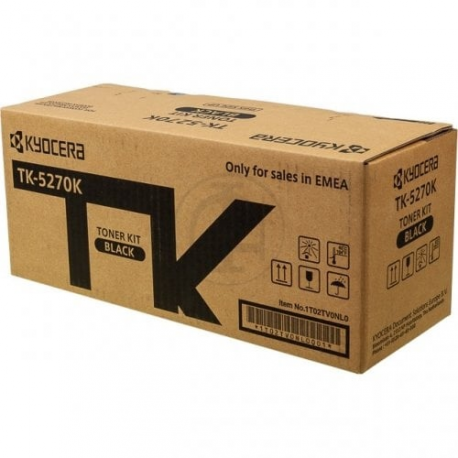 Kyocera TK 5270K - Black - original - toner cartridge - for ECOSYS M6230, M6630, P6230 - 1