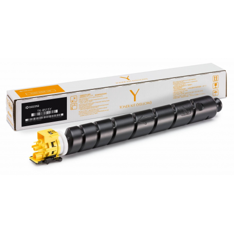 Kyocera TK 8515Y - Yellow - original - toner cartridge - for TASKalfa 5052ci, 5053ci, 6052ci, 6053ci - 0