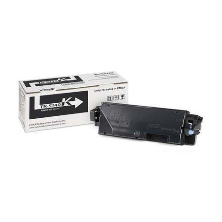 Kyocera TK 5140K - Black - original - toner cartridge - for ECOSYS M6030cdn, M6030cdn / KL3, M6530cdn, M6530cdn / KL3, P6130cdn, P6130cdn / KL3 - 0