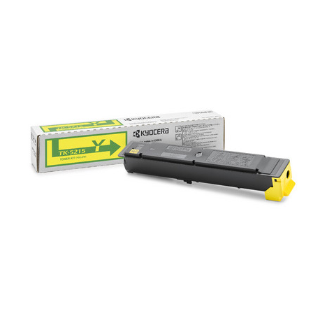 Kyocera TK 5215Y - Yellow - original - toner cartridge - for TASKalfa 406ci - 0