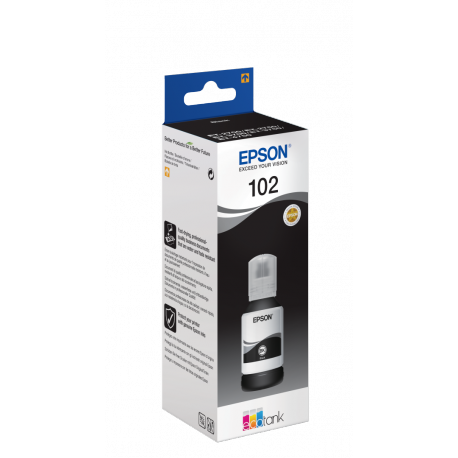 Epson 102 - 127 ml - black - original - ink tank - for EcoTank ET-15000, 2750, 2751, 2756, 2850, 2851, 2856, 3850, 4750, 4850, 4856 - 2