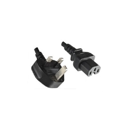 MicroConnect - Power cable - BS 1363 (M) to IEC 60320 C15 - 2 m - black - United Kingdom - 0