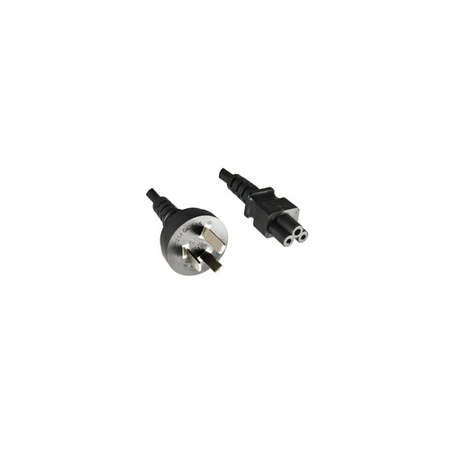 MicroConnect - Power cable - IEC 60320 C5 to power (F) - 1.8 m - black - China - 0