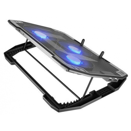 Natec Oriole - Notebook fan - 17.3" - 17.3" - 120 mm - black, blue - 3