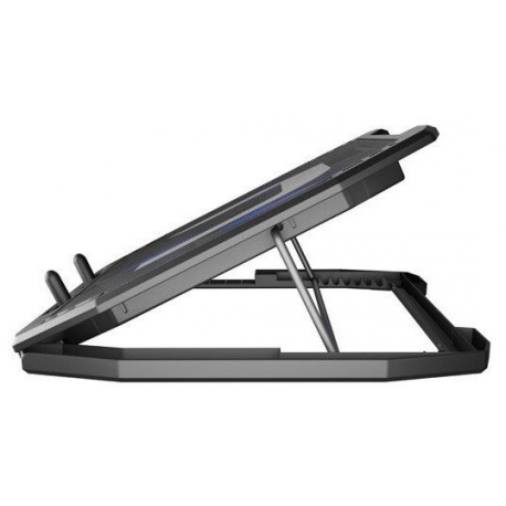 Natec Oriole - Notebook fan - 17.3" - 17.3" - 120 mm - black, blue - 6