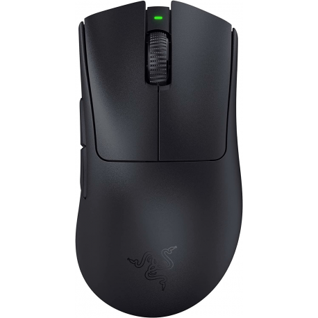 Razer DeathAdder V3 Pro - Mouse - ergonomic - right-handed - optical - 5 buttons - wireless - USB, Bluetooth - black - 0