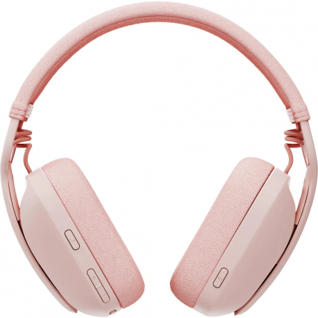 Logitech Zone Vibe 100 - Headset - full size - Bluetooth - wireless - rose - 4