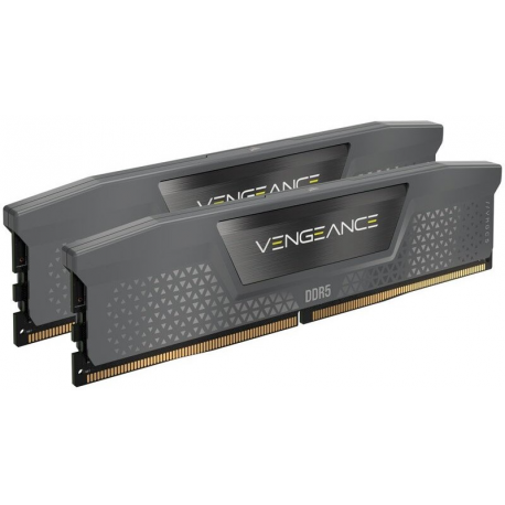 CORSAIR Vengeance - DDR5 - kit - 32 GB: 2 x 16 GB - DIMM 288-pin - 5200 MHz  /  PC5-41600 - CL40 - 1.25 V - cool grey - 0