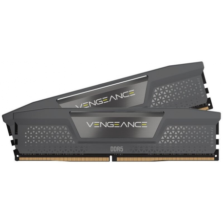CORSAIR Vengeance - DDR5 - kit - 32 GB: 2 x 16 GB - DIMM 288-pin - 5200 MHz  /  PC5-41600 - CL40 - 1.25 V - cool grey - 1