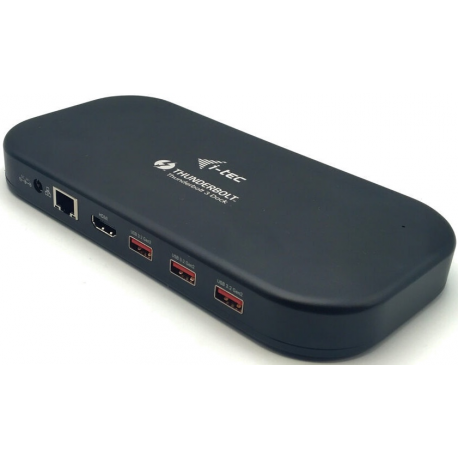 i-Tec - Docking station - Thunderbolt 3 - HDMI, Thunderbolt - GigE - 134 Watt - 1