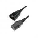HPE Jumper Cord - Power cable - IEC 60320 C13 to IEC 60320 C14 - AC 250 V - 10 A - 1.37 m - grey - Worldwide - for Apollo 4510 Gen9; Modular Smart Array P2000 G3; ProLiant DL360 G7, DL360p Gen8