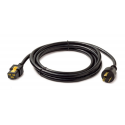 APC - Power cable - NEMA L5-20 (M) to IEC 60320 C19 - AC 120 V - 20 A - 3 m - black - for P / N: SMT2200I-AR, SMT2200R2I-AR, SMT3000I-AR, SMT3000R2I-AR, SRT2K2RXLNX145