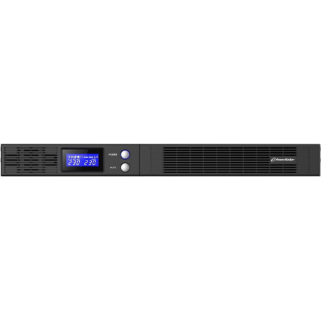 PowerWalker VI 500 R1U - UPS (rack-mountable) - AC 165-290 V - 300 Watt - 500 VA - 7 Ah - RS-232, USB - output connectors: 4 - 1U - 19" - 2