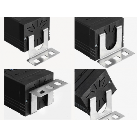 Bachmann CONNECT LINE - Power strip - output connectors: 5 - 2 m - black - 1