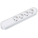 Bachmann SMART - Power strip - output connectors: 4 - 1.5 m - Germany - white