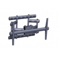 Vogel's PFW 6855 - Mounting kit (articulating wall mount) - for flat panel - black - screen size: 65"-85" - wall-mountable