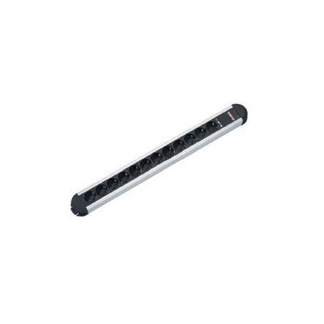 Bachmann PRIMO - Power strip - output connectors: 12 (CEE 7 / 4) - 1.8 m - Germany - black - 0