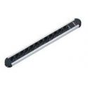 Bachmann PRIMO - Power strip - output connectors: 12 (CEE 7 / 4) - 1.8 m - Germany - black