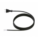 Bachmann - Power cable - CEE 7 / 17 (P) to bare wire - 250 V - 16 A - 3 m - black