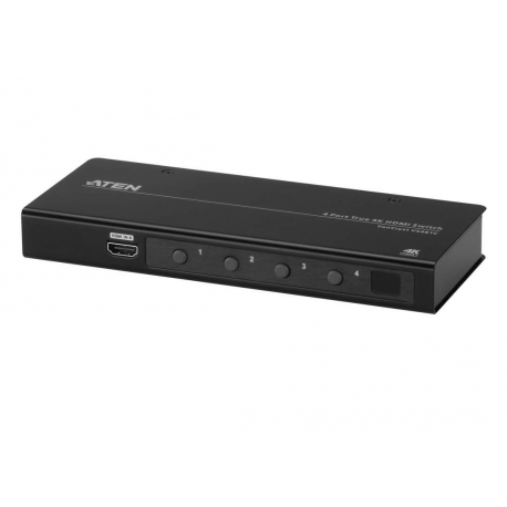 ATEN VS481C 4-Port True 4K HDMI Switch - Video/audio switch - 4 x HDMI - desktop - 0