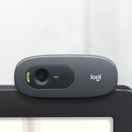 Logitech HD Webcam C270 - Webcam - colour - 1280 x 720 - audio - USB 2.0 - 8