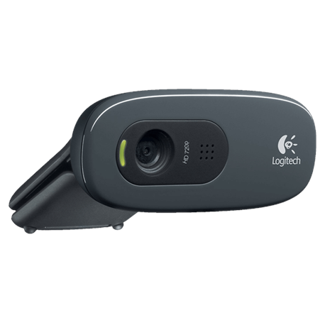 Logitech HD Webcam C270 - Web camera - colour - 1280 x 720 - audio - USB 2.0 - 2