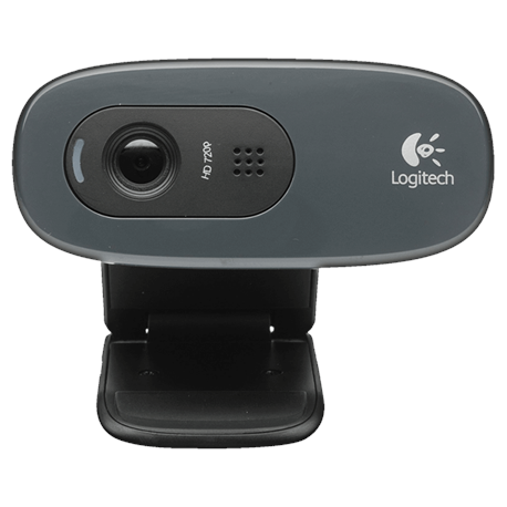 Logitech HD Webcam C270 - Web camera - colour - 1280 x 720 - audio - USB 2.0 - 3