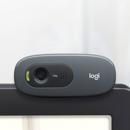 Logitech HD Webcam C270 - Web camera - colour - 1280 x 720 - audio - USB 2.0 - 8