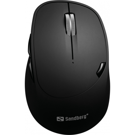 Sandberg Pro - Mouse - optical - 6 buttons - wireless - 2.4 GHz, Bluetooth 4.0, Bluetooth 5.0 - USB wireless receiver - 0