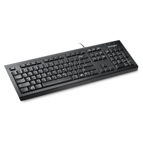 Kensington ValuKeyboard - Keyboard - USB - Spanish - black - 0