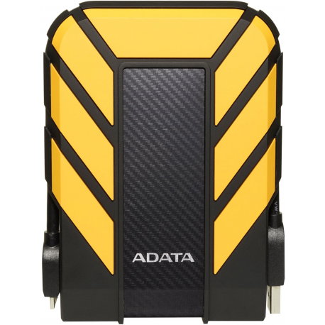 ADATA HD710P - Hard drive - 2 TB - external (portable) - 2.5" - USB 3.1 - yellow - 0
