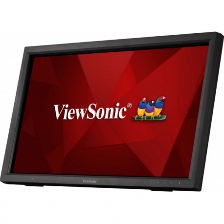 ViewSonic TD2223 - LED monitor - 22" (21.5" viewable) - touchscreen - 1920 x 1080 Full HD (1080p) @ 75 Hz - TN - 250 cd / m² - 1000:1 - 5 ms - HDMI, DVI-D, VGA - speakers - 3
