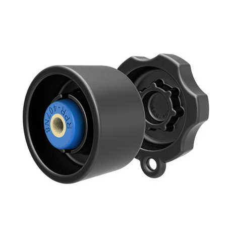 RAM Mixed Combination Pin-Lock RAP-S-KNOB3U - Mounting component (locking knob) - high-strength composite - black - 2