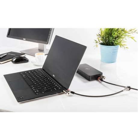 Kensington Clicksafe Keyed Twin Lock - Security cable lock set - 1