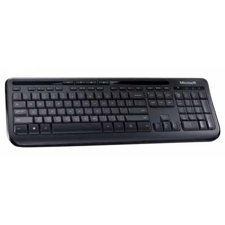 Microsoft Wired Keyboard 600 - Keyboard - USB - UK - black - 1