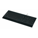 Logitech K280e - Keyboard - USB - German - black