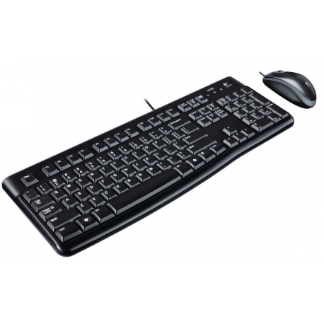 Logitech Desktop MK120 - Keyboard and mouse set - USB - German - 1