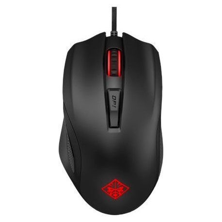 OMEN by HP Reactor - Mouse - right-handed - 6 buttons - wired - USB - for OMEN by HP Laptop 16; Victus 15L by HP; Victus by HP Laptop 16; Pavilion TP01 - 0