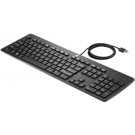 HP Business Slim - Keyboard - USB - for HP 280, t430 v2; Elite Slice G2; EliteOne 800 G8; Engage One Pro; ZCentral 4R - 0