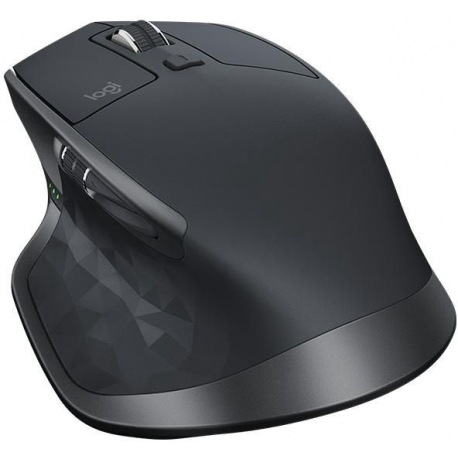 Logitech MX Master 2S - Mouse - laser - 7 buttons - wireless - 2.4 GHz - Logitech Unifying receiver - graphite - 2