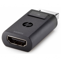 HP DisplayPort to HDMI Adapter - Adapter - DisplayPort male to HDMI female - for EliteBook 8770; ProBook 64X G4, 650 G5; ZBook 14 G2, 14u G4, 15 G2, 15u G2, 15u G4, 17 G3