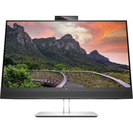 HP E27m G4 Conferencing Monitor - E-Series - LED monitor - 27" - 2560 x 1440 QHD @ 75 Hz - IPS - 300 cd / m² - 1000:1 - 5 ms - HDMI, DisplayPort, USB-C - speakers - silver (stand), black head - for Elite Mobile Thin Client mt645 G7; Fortis 11 G9; Pro Mobile Thin Client mt440 G3 - 0