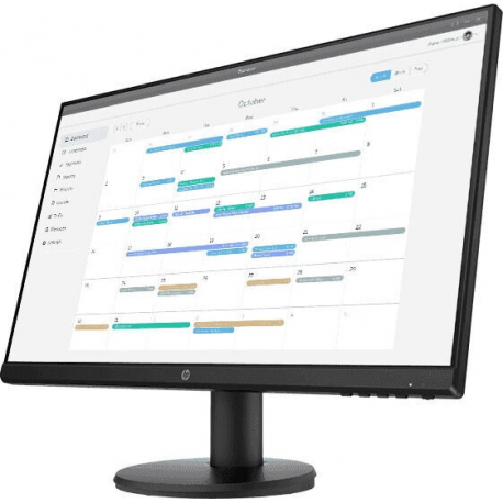 HP P24v G4 - P-Series - LED monitor - 23.8" - 1920 x 1080 Full HD (1080p) @ 60 Hz - IPS - 250 cd / m² - 1000:1 - 5 ms - HDMI, VGA - black - for HP EliteBook 745 G5, 830 G5, 830 G6, 840 G5 - 1