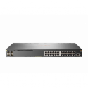HPE Aruba 2930F 24G PoE+ 4SFP+ - Switch - L3 - Managed - 24 x 10 / 100 / 1000 (PoE+) + 4 x 1 Gigabit  /  10 Gigabit SFP+ (uplink) - rack-mountable - PoE+ (370 W)