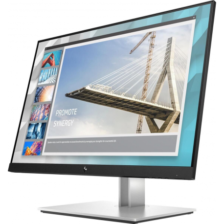HP E24i G4 - E-Series - LED monitor - 24" - 1920 x 1200 WUXGA @ 60 Hz - IPS - 250 cd / m² - 1000:1 - 5 ms - HDMI, VGA, DisplayPort - black - for HP EliteBook 745 G5, 830 G5, 830 G6, 840 G5, 840 G6 - 0