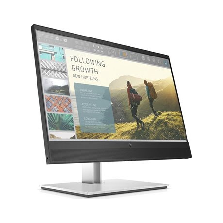 HP E27 G4 - E-Series - LED monitor - 27" - 1920 x 1080 Full HD (1080p) @ 60 Hz - IPS - 250 cd / m² - 1000:1 - 5 ms - HDMI, VGA, DisplayPort - black - for HP EliteBook 745 G5, 830 G5, 830 G6, 840 G5, 840 G6 - 2
